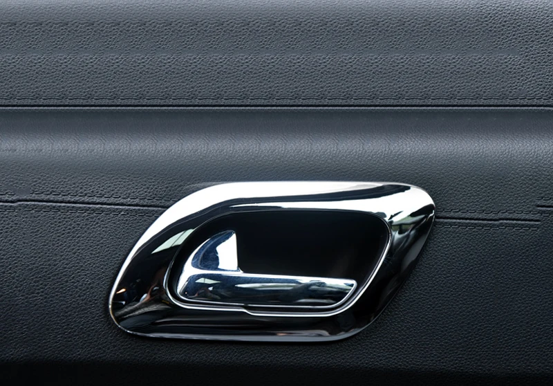 Хромированная ABS накладка на внутреннюю дверную ручку для Peugeot 3008 2009 2015|trim cover|trim
