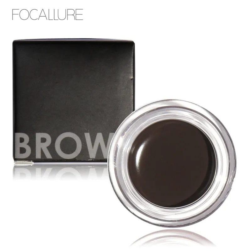 

FOCALLURE Eyebrow Enhancer Waterproof Eyebrow Gel Long Lasting Liquid Eyeliner Cream with Brush Eye Makeup Cosmetics