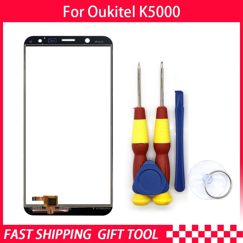 Новая оригинальная сенсорная панель для Oukitel K5000 запасные части + инструмент
