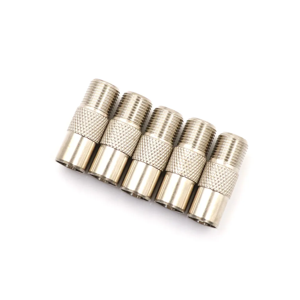 

5Pcs F Type Female Jack To TV PAL Female Jack RF Coaxial Adapter 26mm Connector