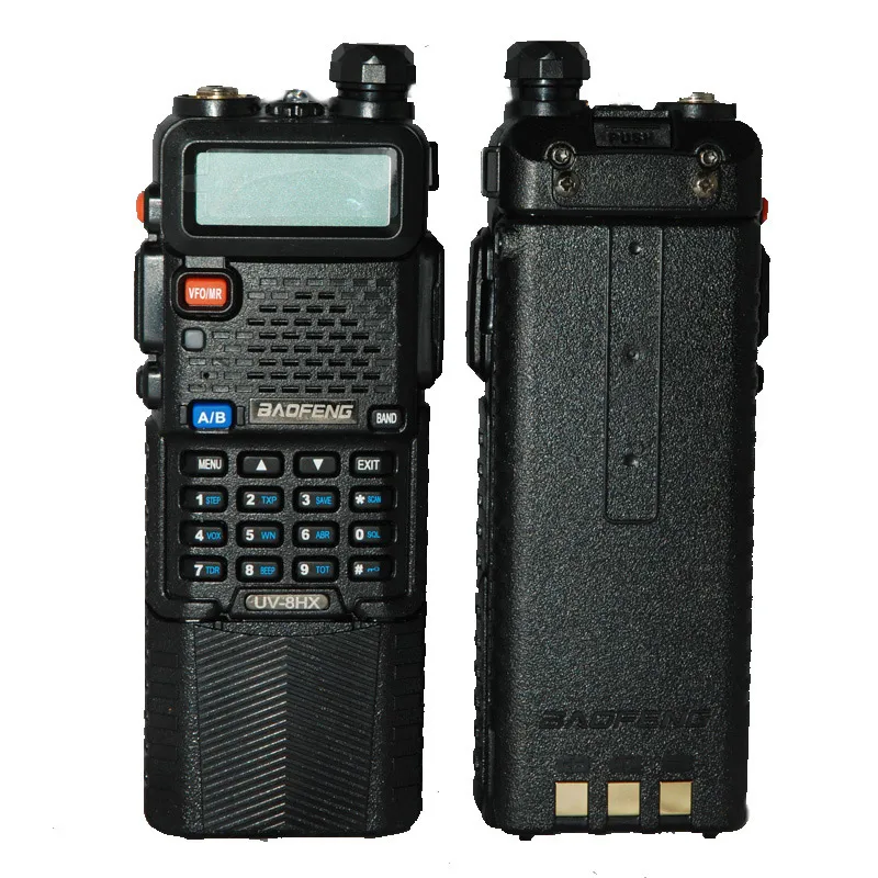 Baofeng Radio UV-8HX 8W Walkie Talkie Ver BFP3-23 Dual Band 5R PTT CB 128CH Portable Ham UV-5R Comunicador | Мобильные телефоны и