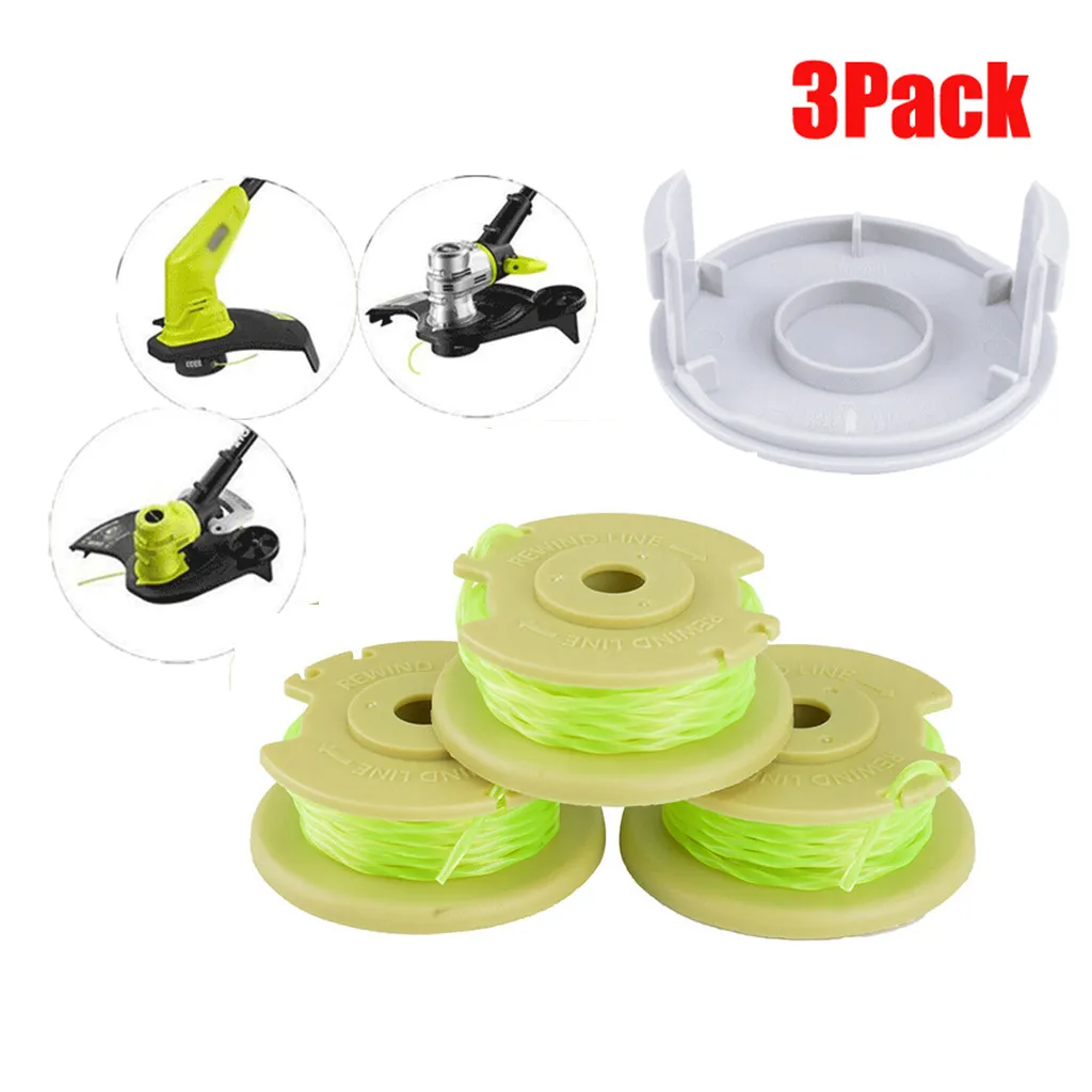 Сменная витая леска и катушка AC80RL3 для аккумуляторных триммеров Ryobi аксессуары