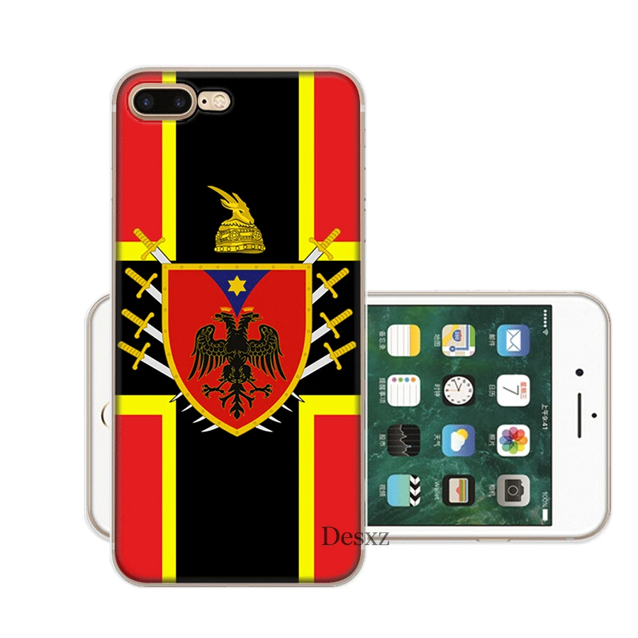 Albania мобильный чехол для телефона жесткий чехол для iPhone 5 5S SE 6 6s 7 8 Plus iPhone 11 Pro X XR XS Max защита - Цвет: H8