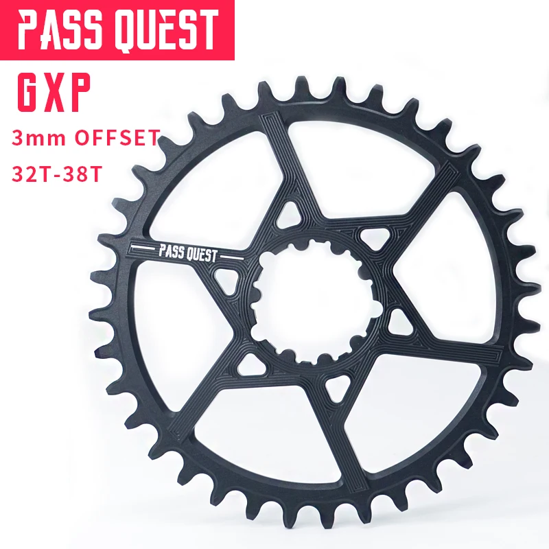 Круглая звезда для горного велосипеда PASS QUEST GXP передняя SRAM gx xx1 eagle 32 Т 38 т 3 мм