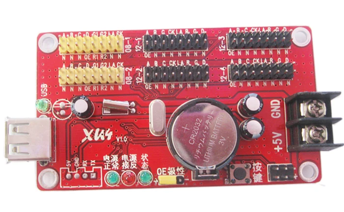 Kaler карта контроля usb XU4 поддерживает 1024x64 пикселей один двойной полноцветный