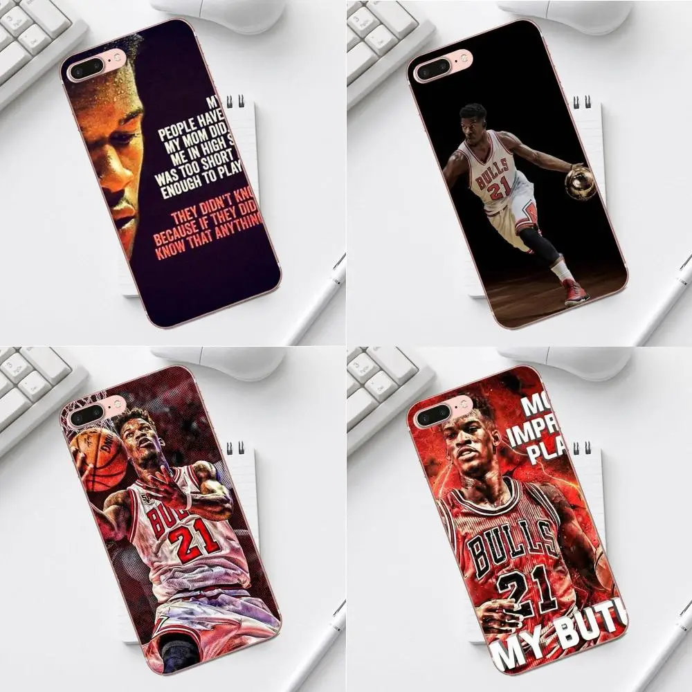 Qdowpz Jimmy Butler Мягкий ТПУ Новая мода для Galaxy Alpha Core Prime Note 4 5 8 S3 S4 S5 S6 S7 S8 S9 mini edge Plus |