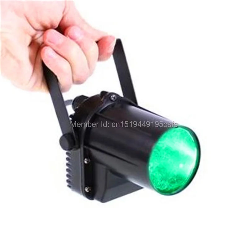 Мини проектор зеленого цвета LED Pinspot Light/LED Spot Beam Light DJ Stage Party Show Lighting Праздничные