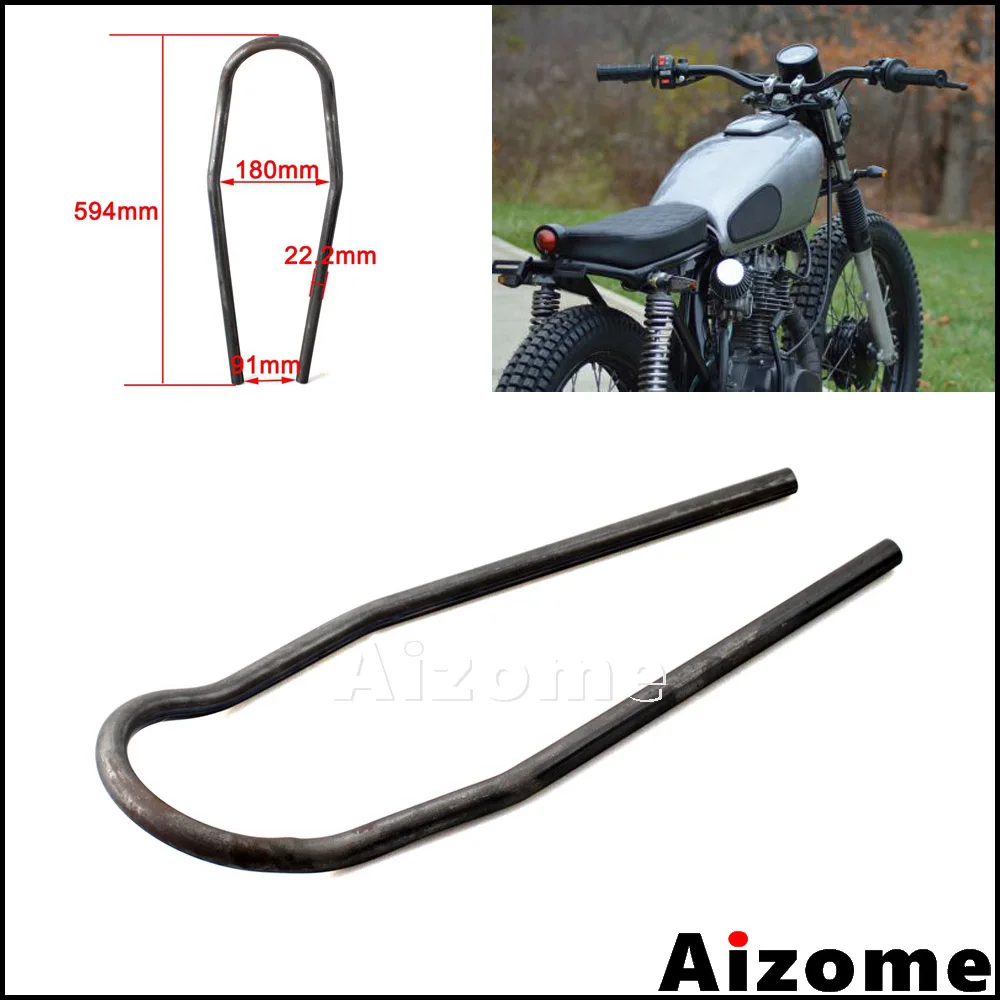 Рама для заднего сиденья мотоцикла Cafe Racer петля Honda Yamaha XS CD CB CG BMW R 594 мм уличный