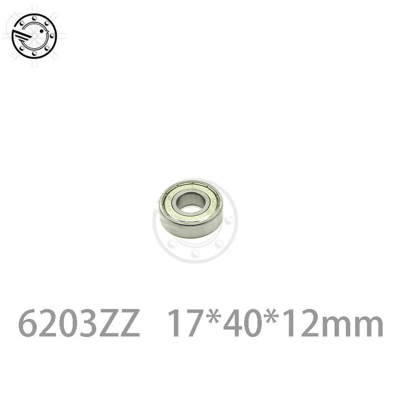 Металлические подшипники для уплотнения 6203ZZ 1 шт. 6203 6203Z 17*40*12 мм хромированная