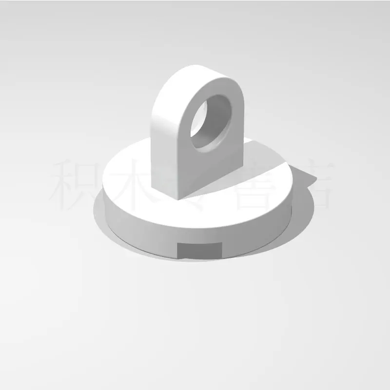 15 шт. совместимы с legao аксессуары для мелких частиц 2376 черный 74698 Топ 2x2 подъемным