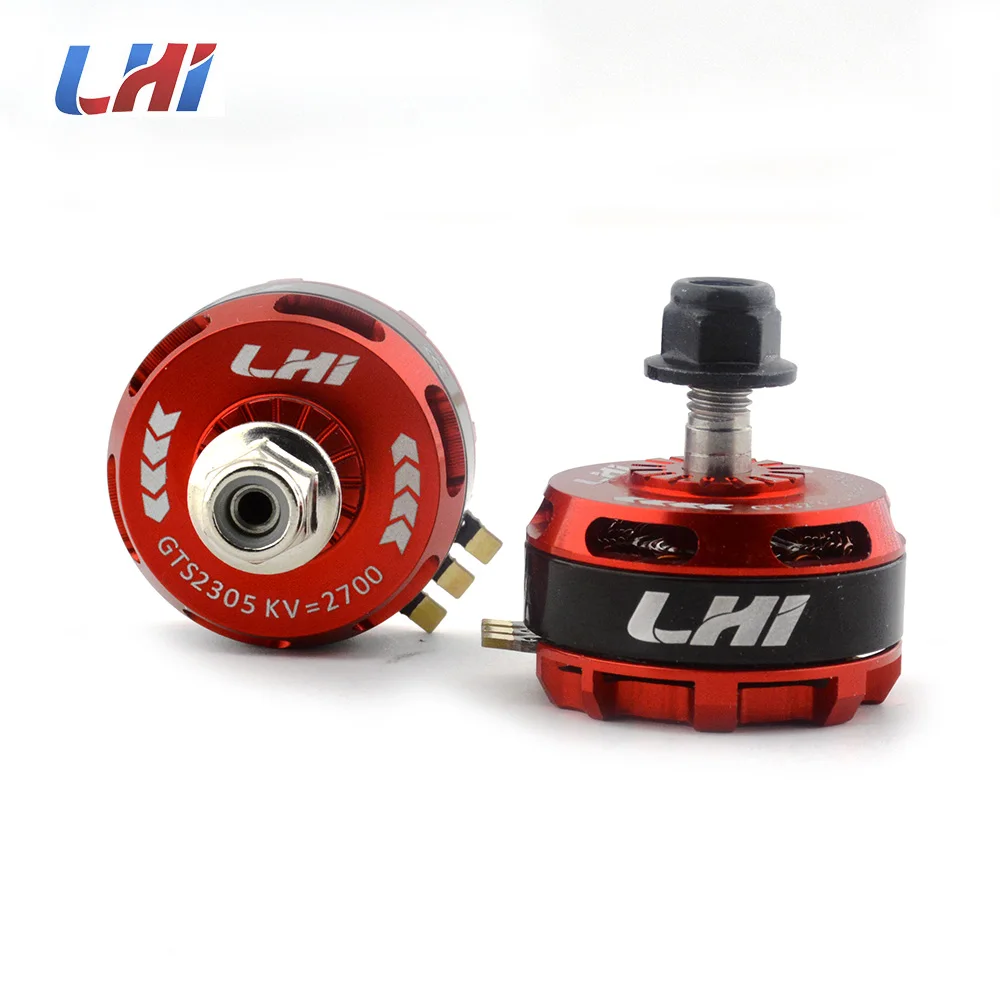 Красный LHI GTS2305 2305 2700kv бесщеточный двигатель 3 5S для QAV X 214 рептилия 220 250 270 FPV
