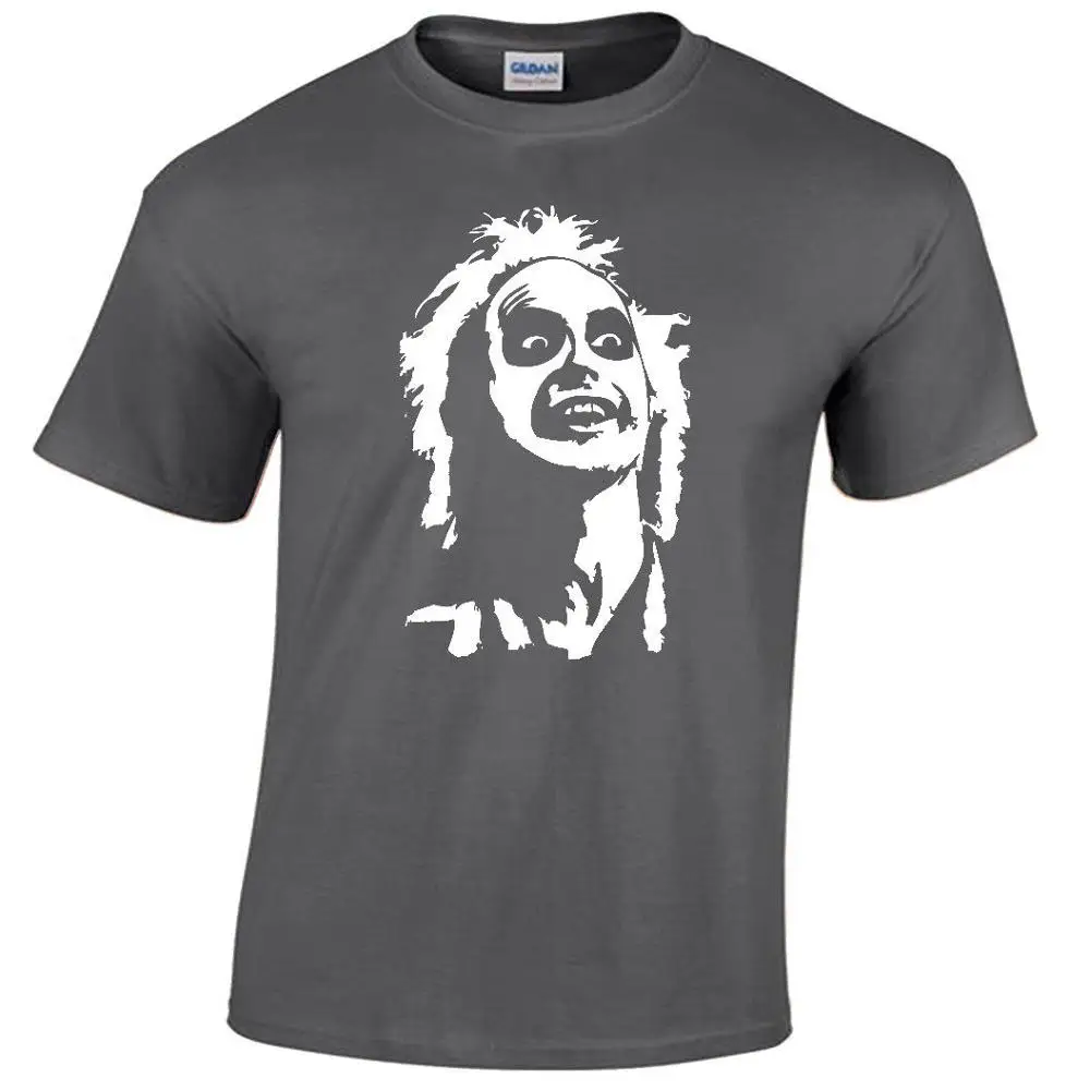 Beetlejuice Face Мужская футболка S-5XL Винтажная подарок уникальный дизайн футболки