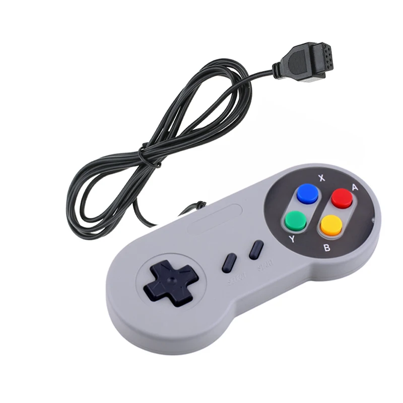 9 pin контроллер 1,5 м универсальный игровой джойстик Джойстик для nintendo SNES ТВ игровая консоль игровой контроллер для ТВ-игры