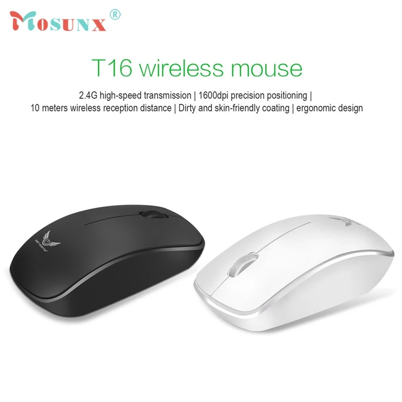 Mosunx 2.4Ghz Mini Wireless Optical Gaming Computer Mouse Mice& USB Receiver For PC Laptop gamer mouse|Мыши| |