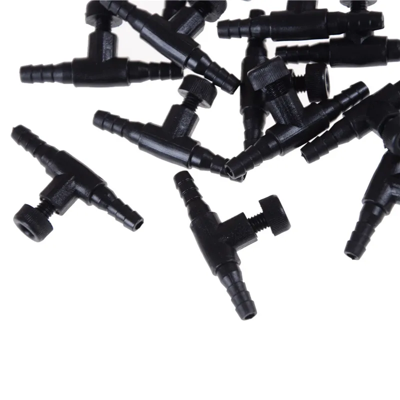 20 шт. аквариума Регулируемый воздушной линии трубопровод подачи Тома Управление