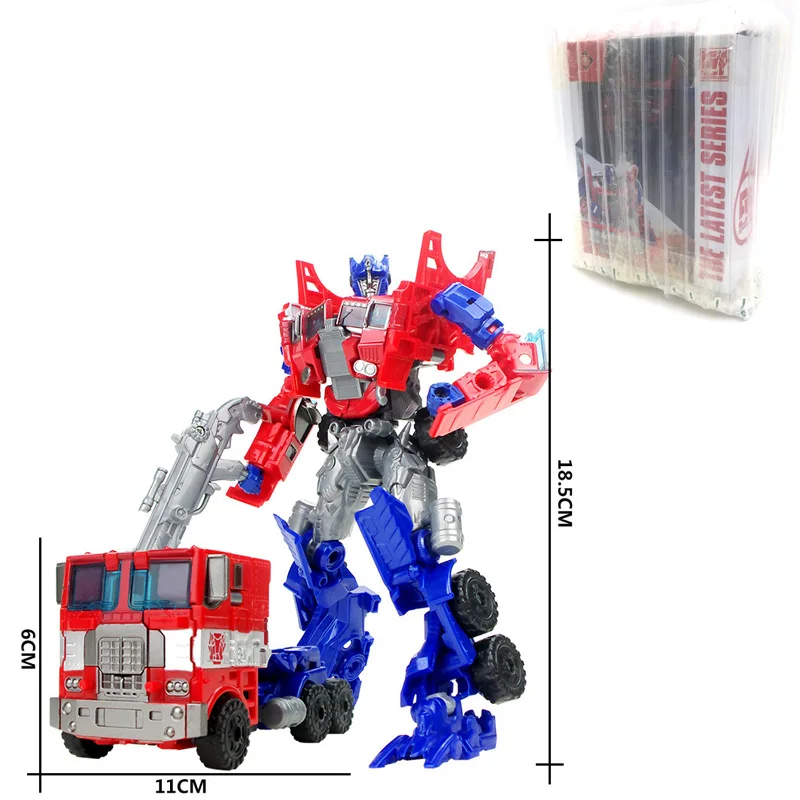 A With Box 19cm Transformation Car Robot Dinosaur Deformation Tobot Toy Optimus Action Figures Gifts Model Children Super Hero - Цвет: A With Box