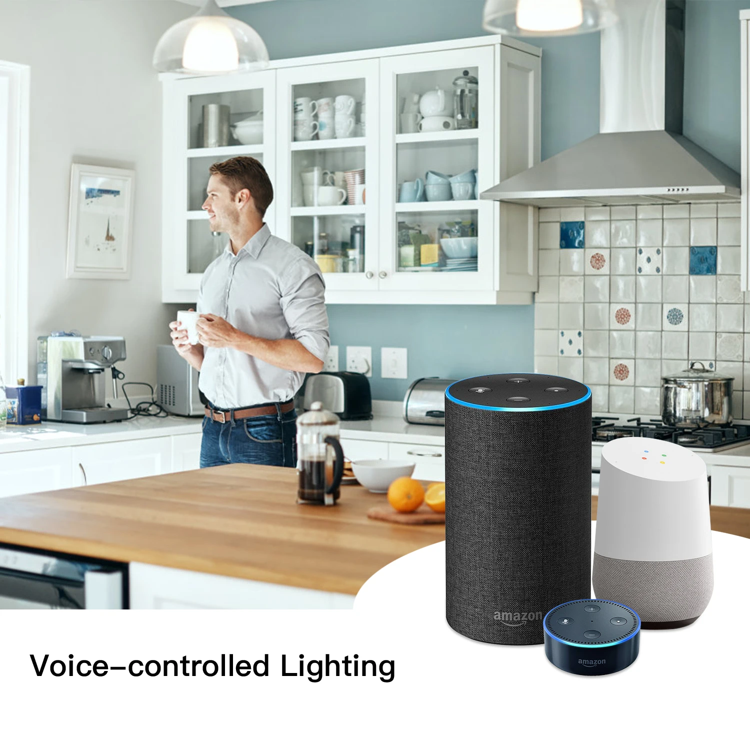 Умный выключатель света US WiFi с помощью приложения Smart Life/Tuya работает Alexa Google Home для