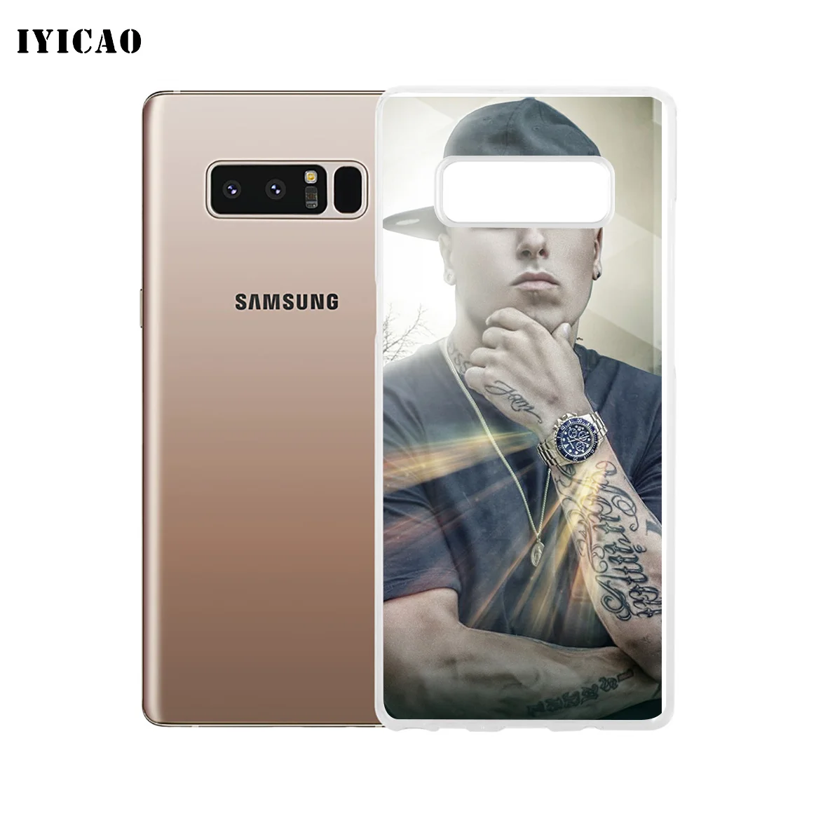 IYICAO Nicky Jam Мягкий силиконовый чехол для телефона Samsung A5 A6 Plus A7 A8 A9 J3 J5 J7 Note 8 9 TPU