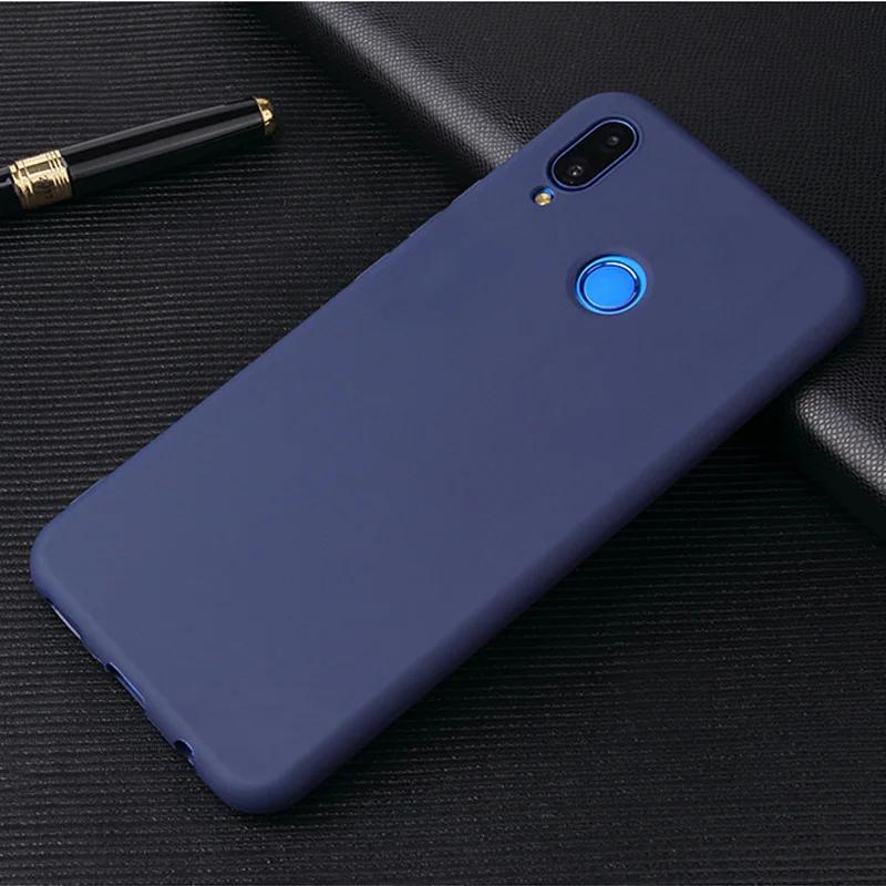 Чехол для Huawei P30 Pro P20 Lite Honor 8X Max Note 10 задняя крышка Ультратонкий Мягкий карамельный