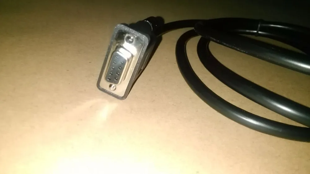 Кабель RS232 DB9 к OBD2 16-контактный разъем диагностический Соединительный адаптер 5