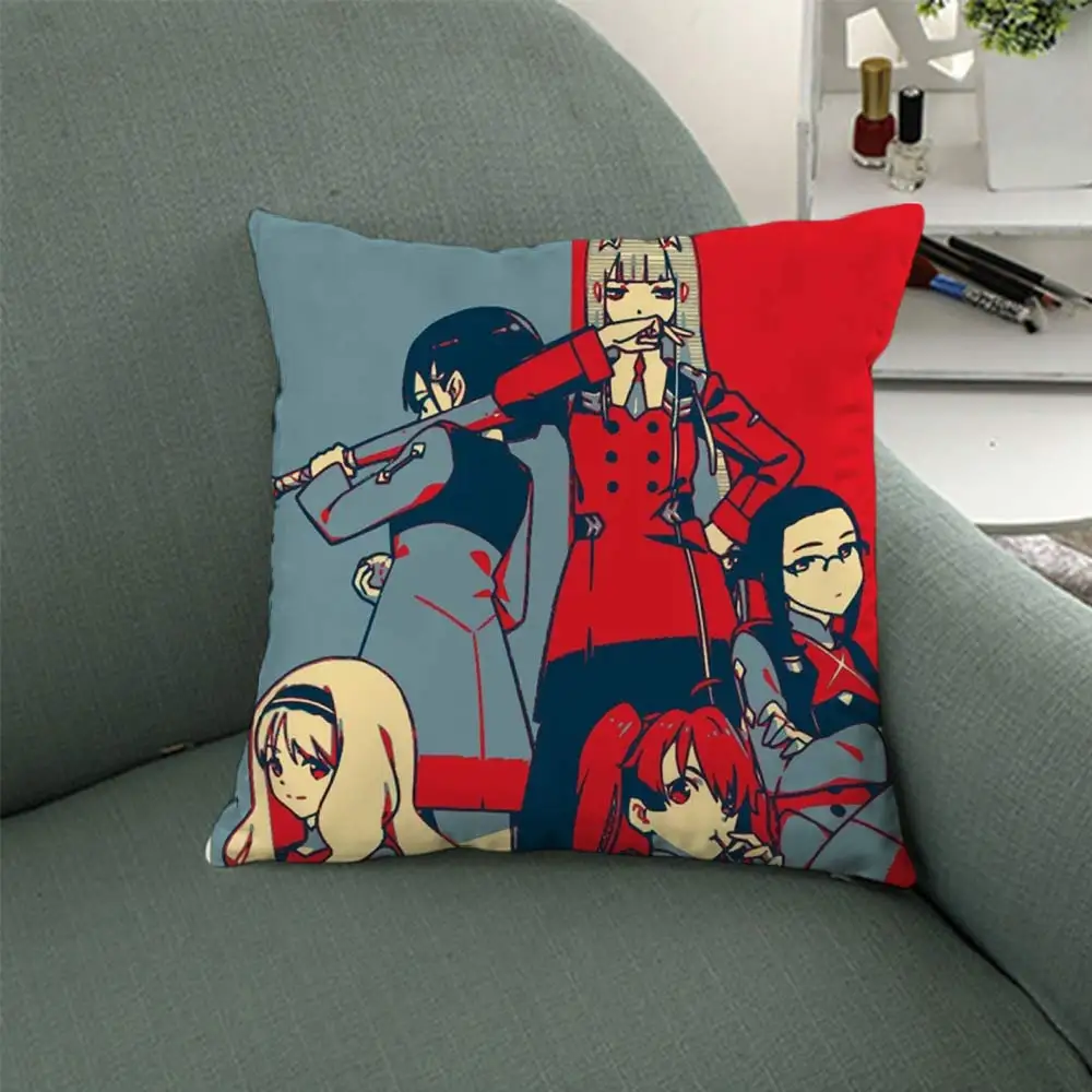 Suncomics аниме Дарлинг франкс ноль два Мультяшные подушки Dakimakura домашний