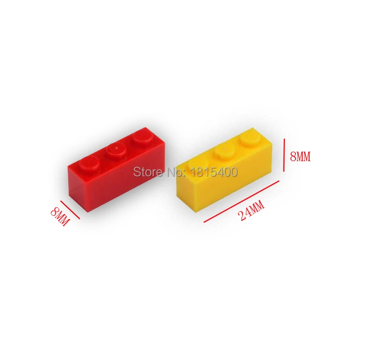 

Plastic Building Blocks Kids DIY Bricks Parts 1x3 Educational Toys Learning Legoe Compatible Bricks Construction Toys 300pcs/lot