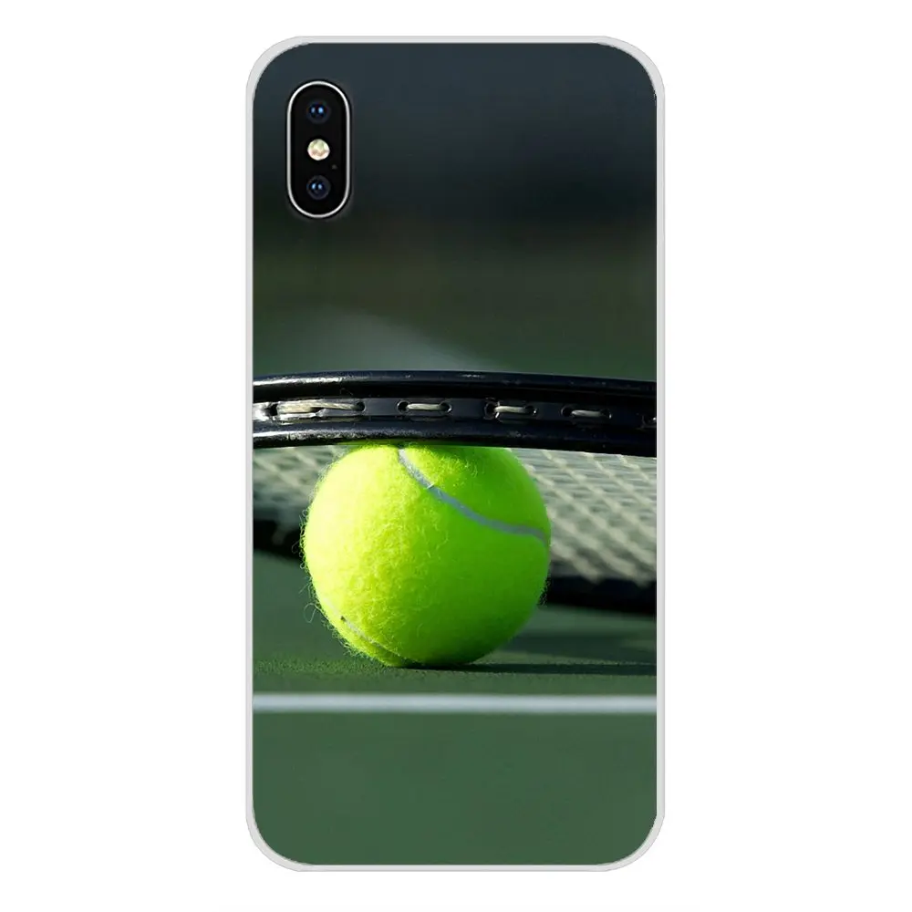 Аксессуары чехлы для телефона спортивные теннисные мячи милые Apple iPhone X XR XS MAX 4 4S 5