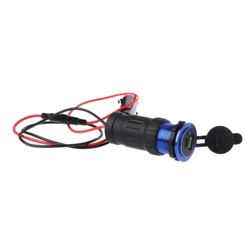 12 V-24 V гнездо для автомобильного прикуривателя Авто Питание адаптер Разъем конвертер с 10A предохранитель набор «сделай сам» для автомобиля USB Зарядное устройство в