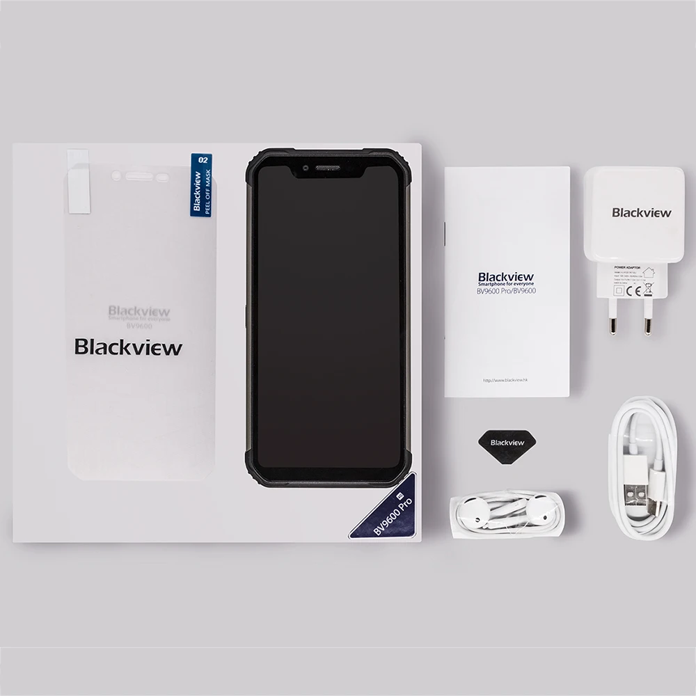 Смартфон BLACKVIEW BV9600 Pro IP68 6 ГБ + 128 Гб 16MP Face ID 21 дюйма FHD Беспроводная зарядка NFC 4G Android 8