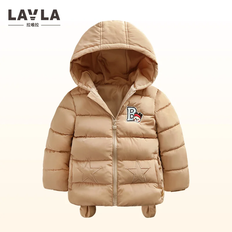 Lavla/2017 Зимнее пальто для мальчиков детские парки Зимние куртки девочек Костюмы