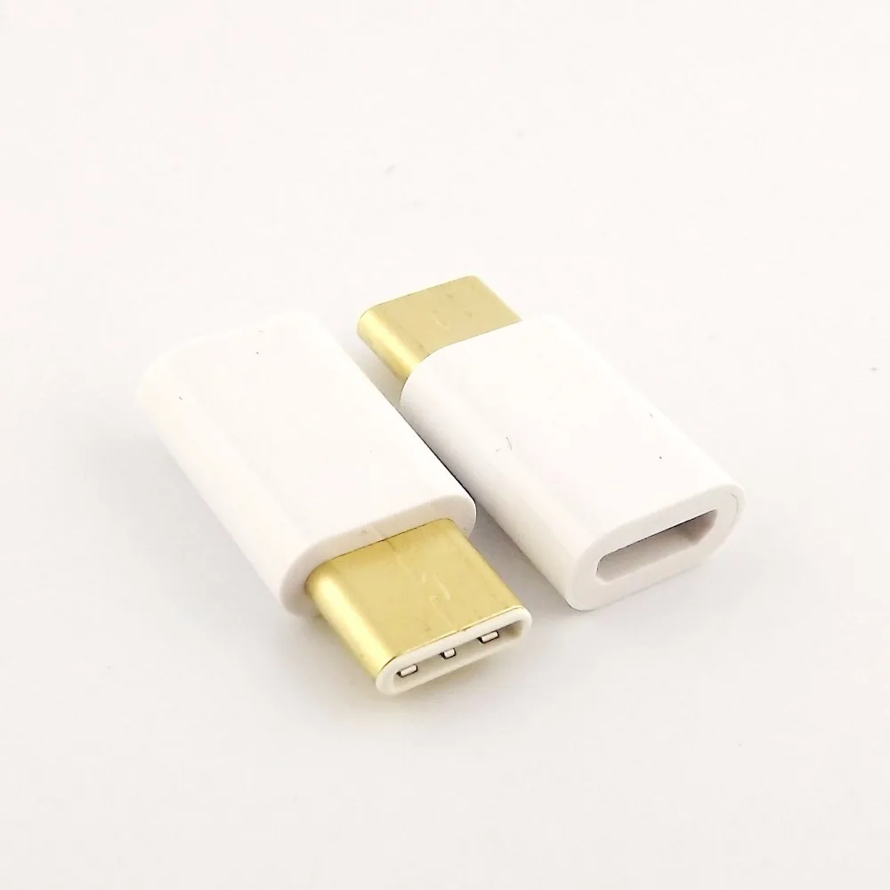 Переходник для передачи данных с USB 3 1 типа C папа на Micro B 2 0 5 Pin мама шт.|Адаптеры