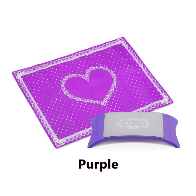NP0910Z Silicone Cushion Pillow Wrist Pad Nail Art Arm Rest Manicure Table Hand Holder Washable Mat Tools - Цвет: NP0910Z