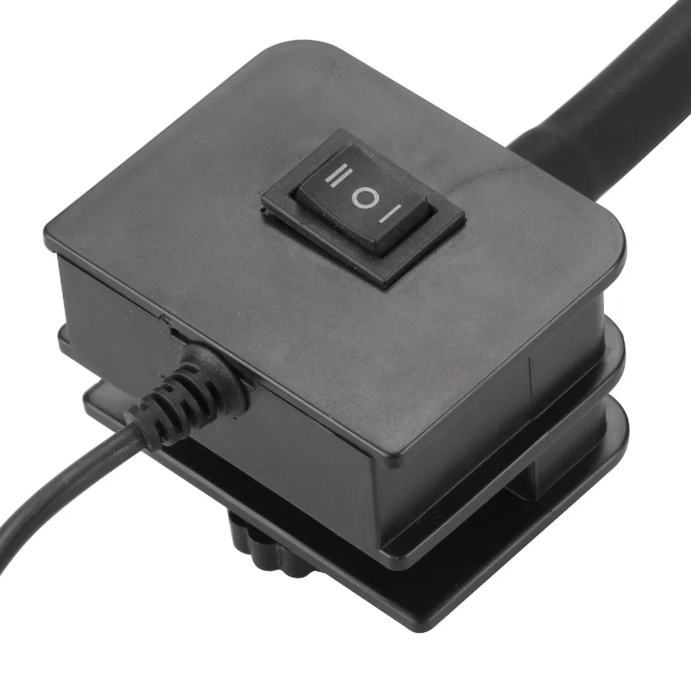 Аквариум для рыбок зажим лампа светильник белый и голубой цвет 1FT 13 Вт Алюминий