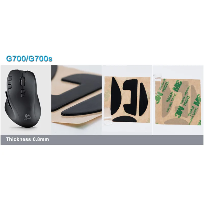 1 набор мыши Skatez/мышь ножки коврик для Logitech G700 G700S лазерная мышь|mouse mouse|mouse micemice mouse |