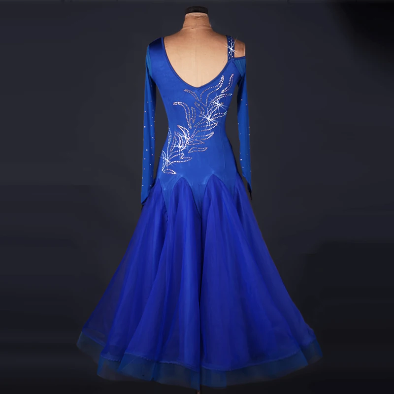 Обычные платья 2017 можно подгонять Бальные Танцевальные соревновательные с