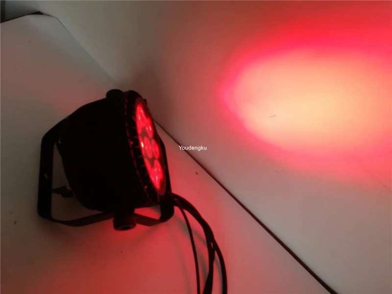 30 комплектов/партия 9x18 ватт led par открытый светодиодные par-прожекторы 64 rgbwa УФ 6 in1