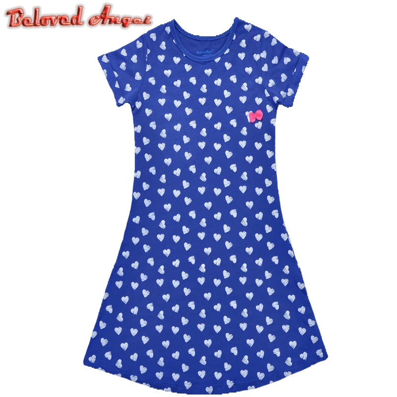 Girl Dress Summer Baby Girls Short Sleeve Clothes Kids Dresses Costume Children Princess Unicorn Casual School Wear | Детская одежда и