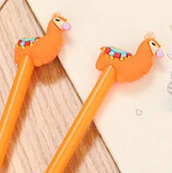 Gel Pens 1 шт. гелевые ручки Альпака милые ручки 0,5 мм Новинка гелевая ручка в стиле мультфильма милые стационарные новые студенческие ручки Kawaii школьные принадлежности - Цвет: Gel Pens