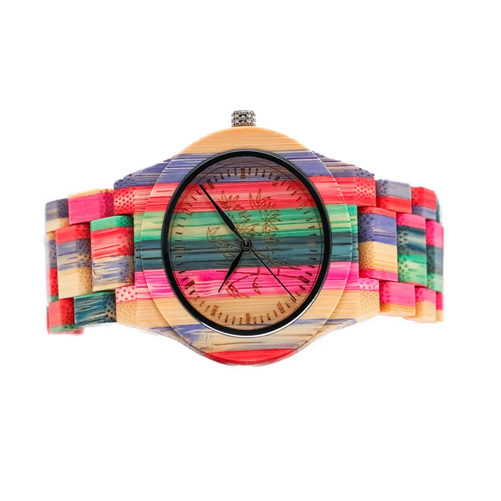 QW спортивные CYRANA деревянные woode madera mujer женские роскошные bomboo красочные зеленые