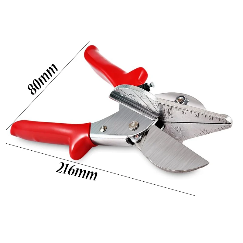FATCOOL 45-120 Deg Multi Angle Mitre Trunking Scissor Wire Duct Cutter PVC PE Plastic Pipe Cutting Trim | Инструменты