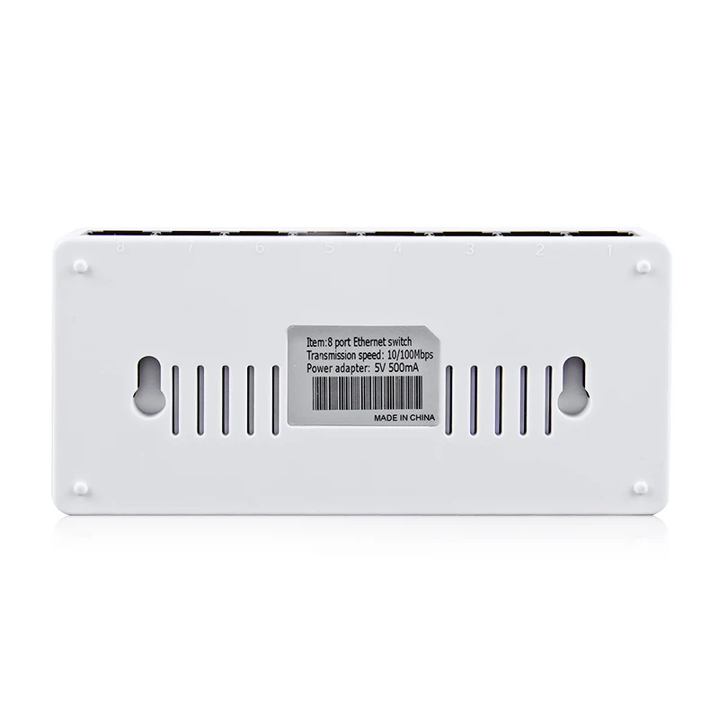 Сетевой коммутатор EASYIDEA концентратор 10/100 Мбит/с сетевой Ethernet 8 портовый Быстрый