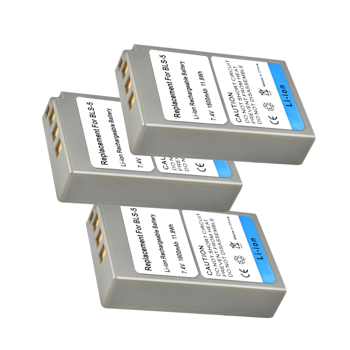 3X PS-BLS5 PSBLS5 PS BLS5 литий-ионная аккумуляторная батарея для Olympus PEN E-PL2 E-PL5 E-PL6 E-PL7 E-PM2 E-M10