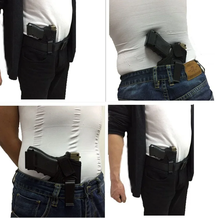 

Tactical IWB Inside The Pants Concealed Carry Clip-On Holster for Medium Compact and Subcompact Pistols