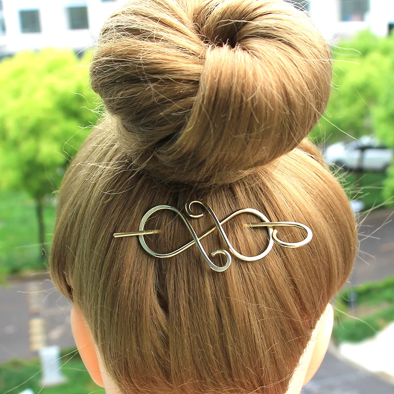 Маленькая заколка для волос ручной работы женский держатель хвоста тонких