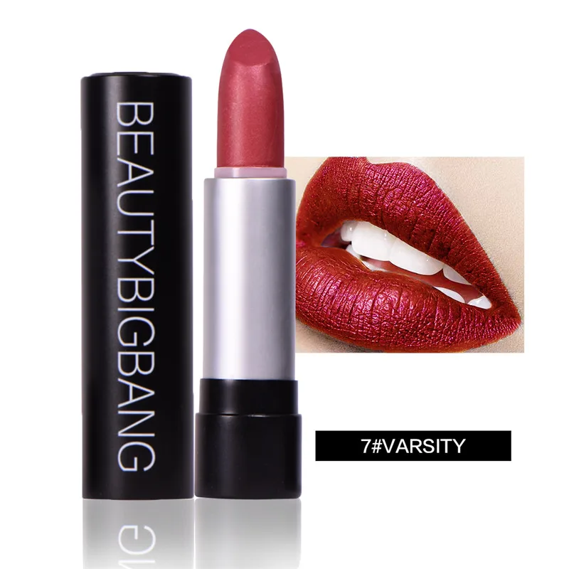 7A BeautyBigBang, 12 цветов, блеск, пресс, помада, макияж, водостойкая, стойкая помада для губ, макияж,, новинка, подарок на день Святого Валентина - Цвет: 7A