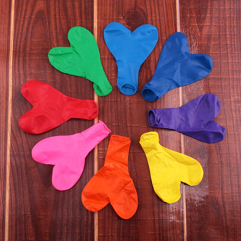 Высокое качество 12 дюймов сердце шары латексные День рождения Свадебные