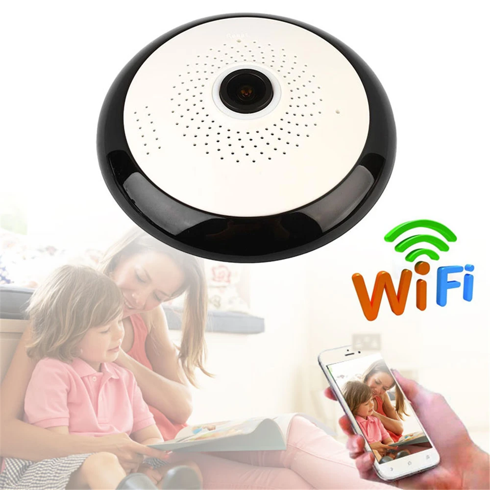 1.3MP 960P HD веб камера панорамная WIFI IP видеокамера для наблюдения инфракрасное