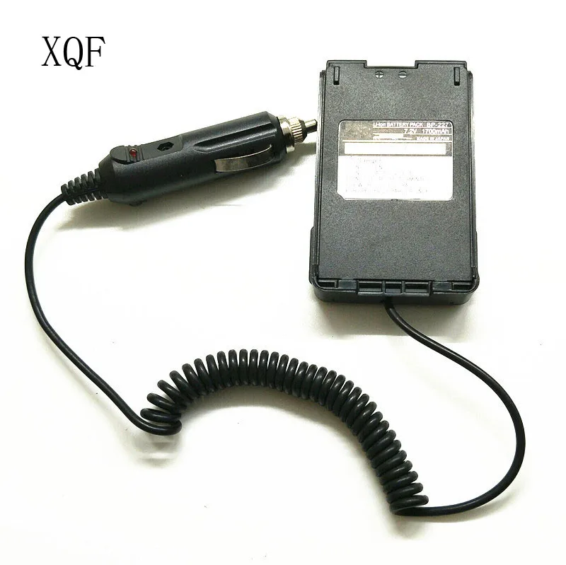 XQF Battery Eliminator Car Charger for ICOM IC-V85 IC-51 IC-M88 IC-F50 IC-F61 IC-M87 Walkie Talkies