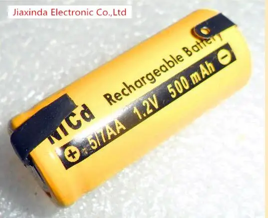 Новая батарея 5/7AA 1 2 в 500 мАч 5/7AA1.2V500mAh Ni Cd перезаряжаемые батареи аккумулятор для
