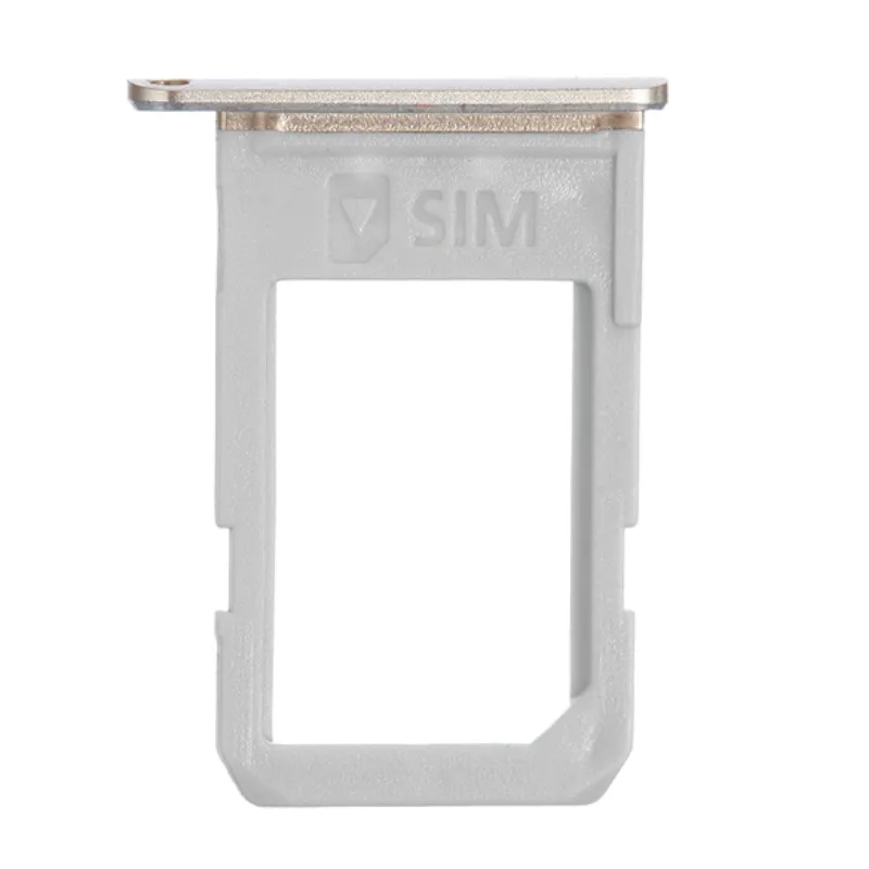 Черный/белый/золотой одинарный/двойной слот для Micro SIM карты Адаптеры Samsung Galaxy S6 Edge